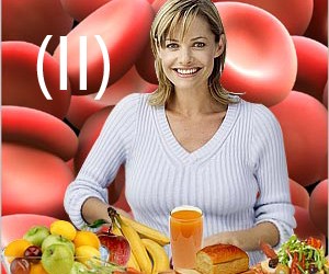 Особенности диеты по группе крови