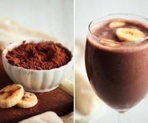 Как сделать банановое какао