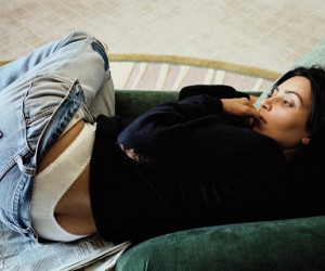 Ким Кардашян без макияжа для Vogue Spain (9 фото)